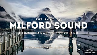 The Road to Milford Sound  Te Anau to Fiordland  New Zealand [upl. by Siryt]