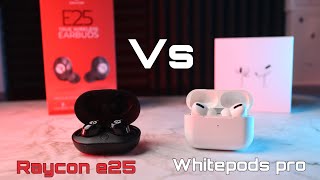 Raycon e25 vs Fake Airpods Pro Clones With Noise Cancellation [upl. by Ritter972]