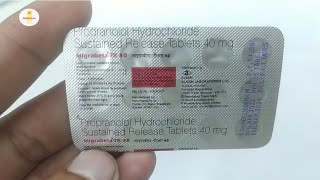 Migrabeta TR 40mg Tablet  Propranolol Hydrochloride Tablet  Migrabeta TR 40mg Tablet Uses Benefits [upl. by Sinegold]