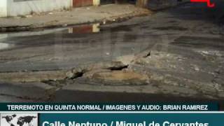 27022010 Terremoto 88 Chile quinta normal earthquake [upl. by Idaf]