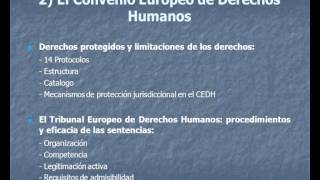 umh1190 201213 Lec012 La Protección Internacional y Supranacional de los Derecho Fundamentales [upl. by Padraic]