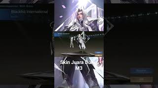 Skin Estes M3 Blacklist mlbb mobilelegends mlbbph blacklistinternational mlbbcreatorcamp [upl. by Euqinue]