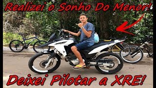 Menor Da Bike No Toque Da XRE 300 [upl. by Peers642]