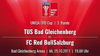 25102017  1900 TUS Bad Gleichenberg vs FC Red Bull Salzburg  Livestream [upl. by Rey163]