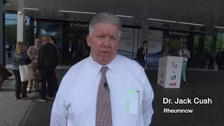 Dr Jack Cush at EULAR 2018 onAnakinra in Pseudogout [upl. by Aicillyhp20]