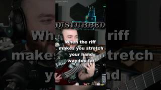 🎸Disturbed  Stricken STRETCHY RIFF 🎸in Rocksmith 2014 Remastered [upl. by Matty]