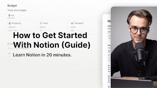 How to Get Started With Notion Notion Guide [upl. by Malena]