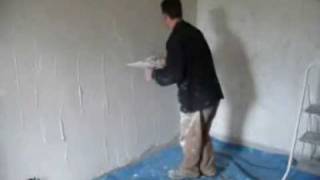 How to plaster with self leveling plaster [upl. by Lisle]