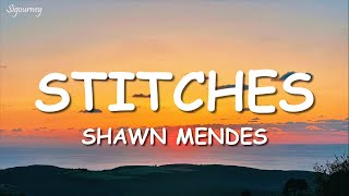 Shawn Mendes  Stitches Lyrics [upl. by Hsetim121]