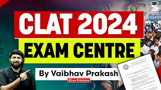 CLAT 2024 Exam Centre Today  CLAT Exam Centre  StudyIQ Law Entrance [upl. by Gibbons]