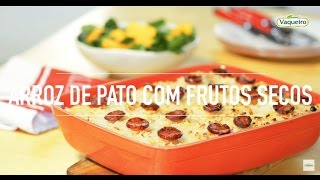 Arroz de Pato com Frutos Secos Vaqueiro [upl. by Bonis]