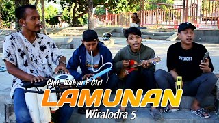 LAMUNAN COVER PENGAMEN VIRAL WIRALODRA 5  PIANIKA SAKTI SKIL DEWA [upl. by Meras]