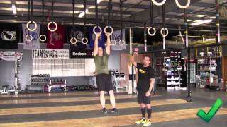 Ring Muscle Ups  Crossfit BNI Competition Standards [upl. by Caritta]