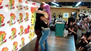 ALBIR ROJAS and SARA LOPEZ kizomba workshop AFROFEVER 2013 [upl. by Sremlahc]