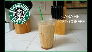 Caramel Iced Coffee Recipe [upl. by Seldun309]