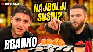 Da li je ovo najbolji SUSHI u SRRBIJI wbrankojovanoviclive [upl. by Coffee]