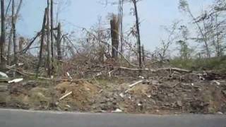 Cleveland TN Tornado Damage from April 27 2011  Durkee Rd area [upl. by Llewellyn]