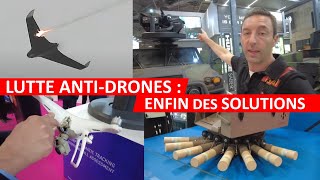 LUTTE ANTI DRONES LES SOLUTIONS ARRIVENT ENFIN  Armes laser brouillage destruction [upl. by Gasper704]