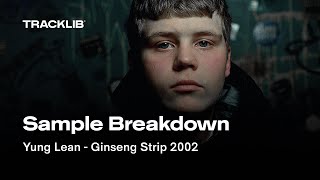 Sample Breakdown Yung Lean  Ginseng Strip 2002 [upl. by Hsinam87]