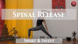 Short and Sweet  Yoga for your Spine [upl. by Debora]