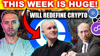 CRYPTO Will NEVER Be The Same SEC vs Coinbase CLASH THIS WEEK [upl. by Newol]