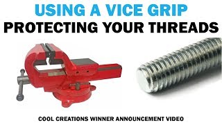 How to Prevent Thread Damage on Screws When Using a Vice  Quick Tips [upl. by Hestia]