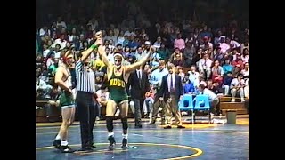 1992 NCAA Div 2 Nationals NDSU 1st 3rd amp 5th Place Matches [upl. by Cul]