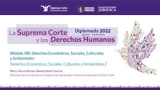 Lunes 17 de octubre de 2022 Diplomado quotLa Suprema Corte y los Derechos Humanosquot 2022 Módulo VIII [upl. by Burris]