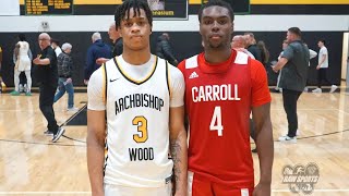 ARCHBISHOP CARROLL vs ARCHBISHOP WOOD 1623 JALIL BETHEA DEAN COLEMAN MILAN DEAN JOSH REED [upl. by Zobias207]