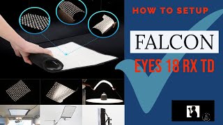 How to setup Falcon Eyes 18 RX [upl. by Baalman]