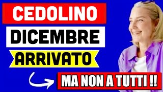 PENSIONI 👉 ARRIVATO IL CEDOLINO DI DICEMBRE CON AUMENTI❗️MA NON A TUTTI CHE SUCCEDE 💻💰 [upl. by Ydnat615]