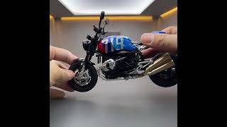 BMW R Nine T Centenario Miniature Metal Motorcycle Model 112 [upl. by Torrence]