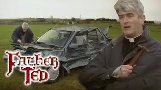 Father Ted Just Ruined His Car  58 Minute Compilation  Father Ted [upl. by Pauly411]