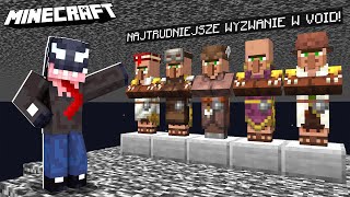 MINECRAFT ale TO NAJTRUDNIEJSZY CHALLENGE NA ŚWIECIE W VOIDZIE POD BEDROCKIEM [upl. by Mary533]