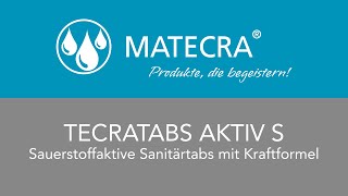 MATECRA Tecratabs Aktiv S [upl. by Adeirf]