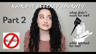 Hair Dye Allergy Journey PART 2  Jan 2022  TheRealGisele [upl. by Lovering25]