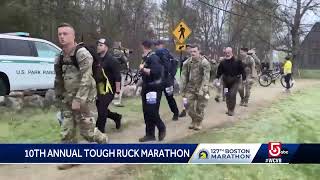 10th annual Tough Ruck marathon held [upl. by Aiet]