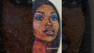 Glamour Art Portrait artwork portraitart glitterart [upl. by Cappella734]