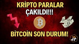 Kripto Paralar Çakıldı Bitcoin Son Durum bitcoin altcoin borsa [upl. by Spark]