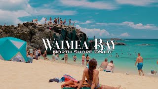 Waimea Bay  North Shore Oahu Best Beach  Tips [upl. by Doi]