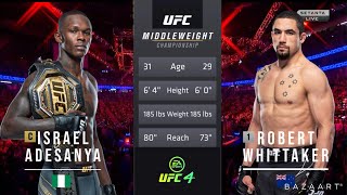 UFC 271 Israel Adesanya vs Robert Whittaker Highlights [upl. by Yenduhc]