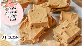 National Penuche Fudge Day [upl. by Tupler199]