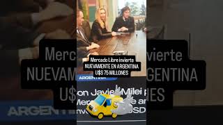 Mercado Libre invierte NUEVAMENTE EN ARGENTINA US 75 MILLONES [upl. by Fernandez44]