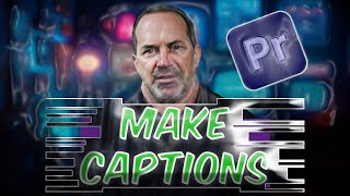 How to make Captions in Premiere [upl. by Leonanie]