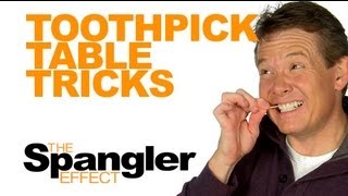 The Spangler Effect  Toothpick Table Tricks Season 01 Episode 45 [upl. by Leur]