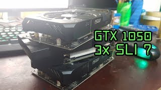 SLI การ์ด Nvidia ทุกรุ่น ง่ายๆ รองรับ 1060 1050Ti 1050 [upl. by Yerocal]