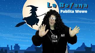 PABLITA WEWE  LA BEFANA  pablitawewe tiktokvideo tiktok comics canzoni napoletani [upl. by Hourihan]