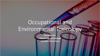 Introduction to Toxicology Occupational and Environmental [upl. by Hynda]