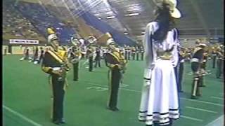 Tuscola High School Marching band 1983  Prelims [upl. by Studner]