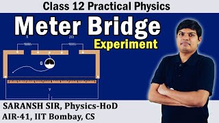 How to Find Resistance of a given wire using Metre Bridge amp determine its Specific Resistance [upl. by Rosenberger495]